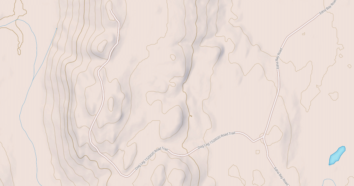 Map preview of DOG LEG 1520020 ROAD