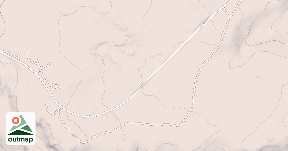 Map of BALD MTN CITY