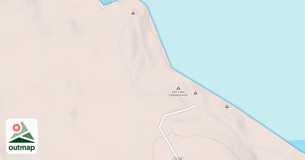 Map of VAN LAKE REC STUB