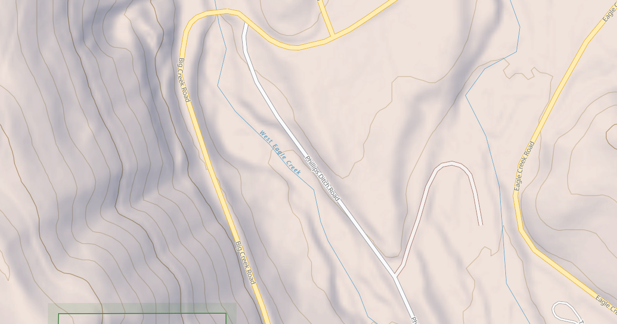 Map preview of USFS National Forest System Roads {A4252183-5C4F-4520-B687-3960CB9F4A37}