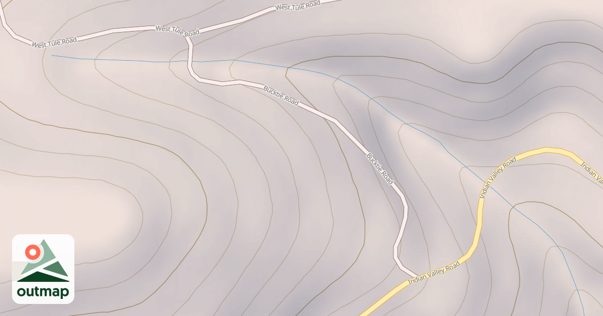 Map of BUCKTIE