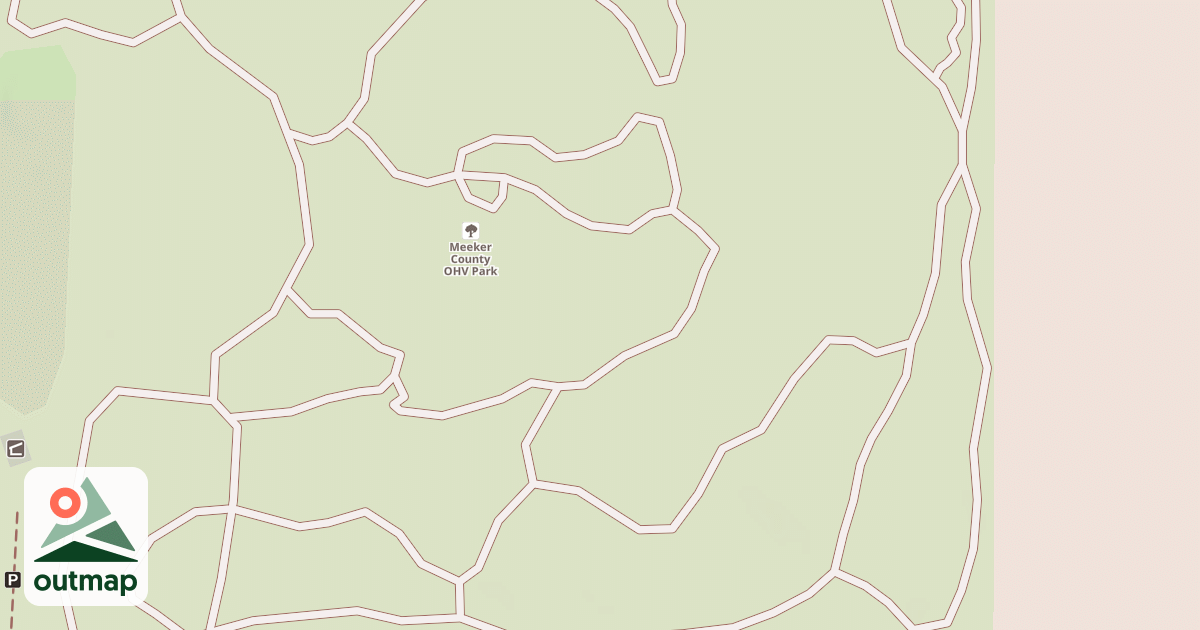 Map of Meeker County ATV/OHM Trails