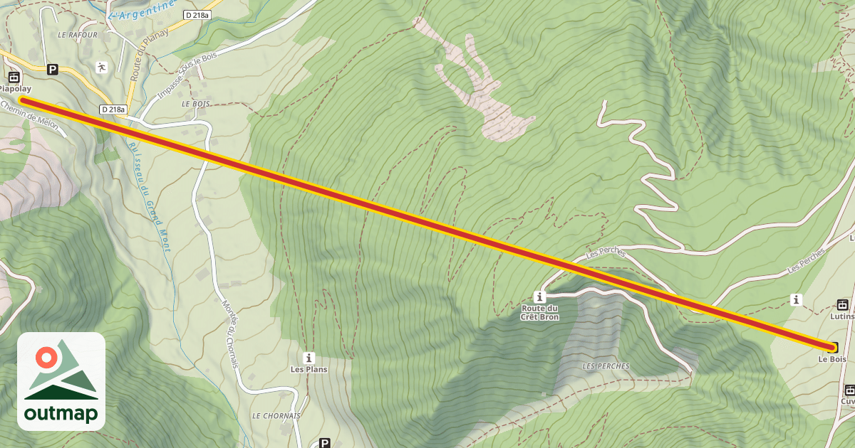 Map of Le Bois