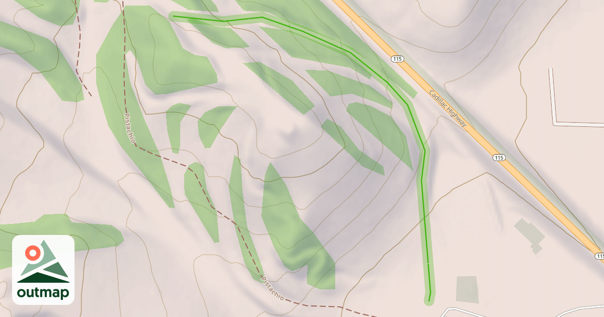 Map of Nason's Trail