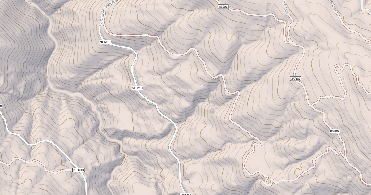 Map preview of SOUTH FK STONY EAST