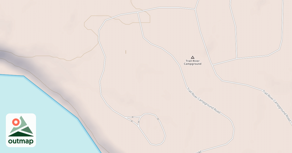 Map of TRAIL RIVER LAKESIDE DU RD