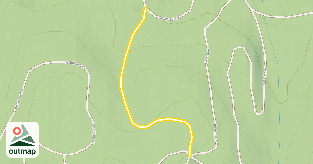 Map of Carl Wylie Cutoff