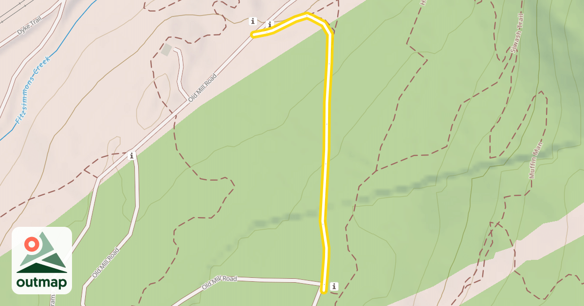Map of Hydro Hill