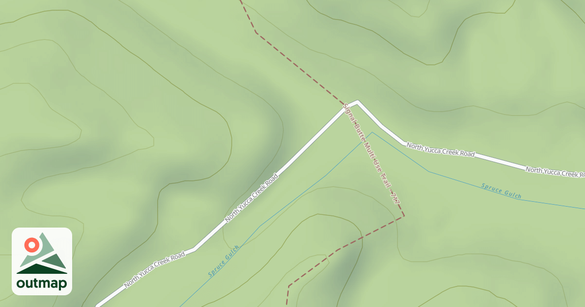 Map of Signal Butte Multi Use