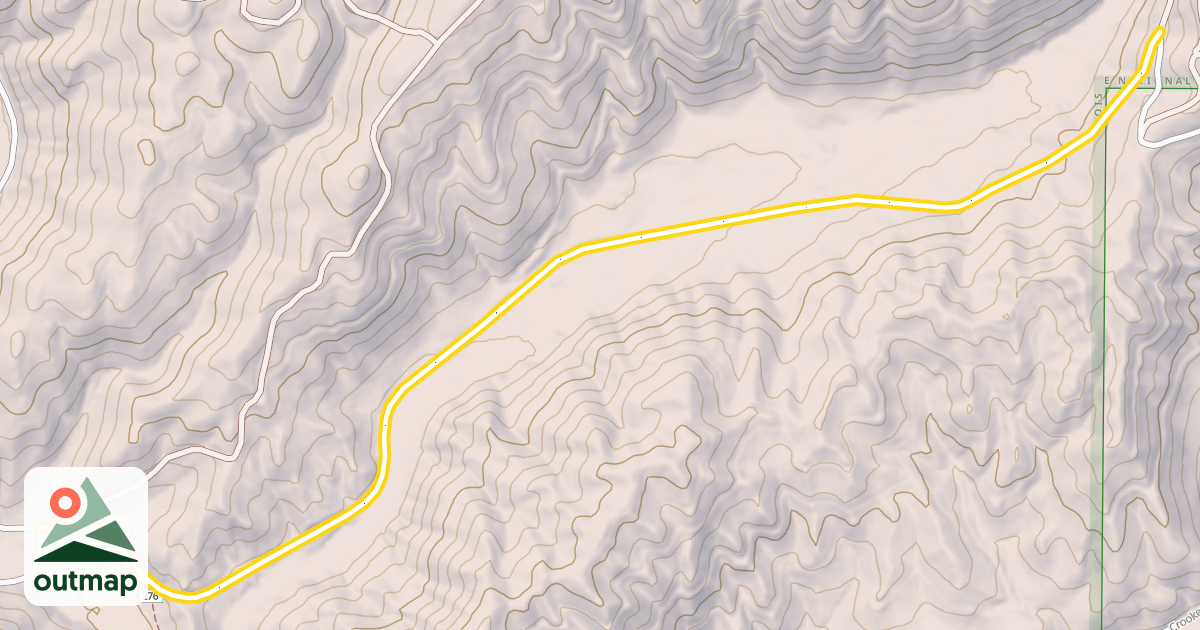 Map of Little Beaver Creek Road