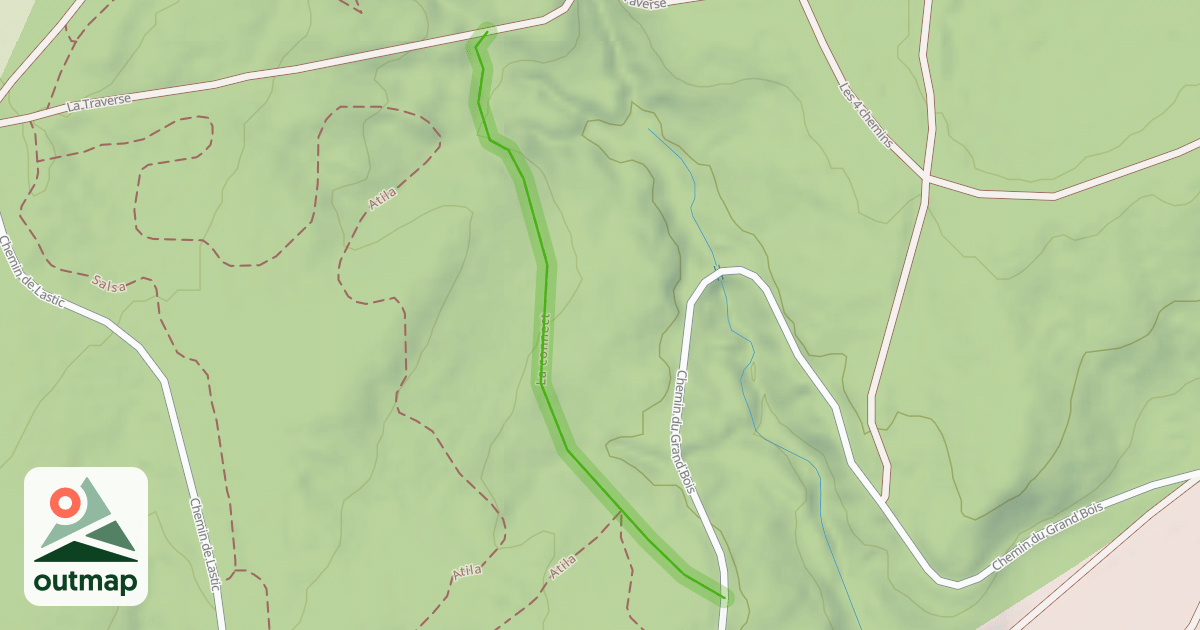 Map of La connect