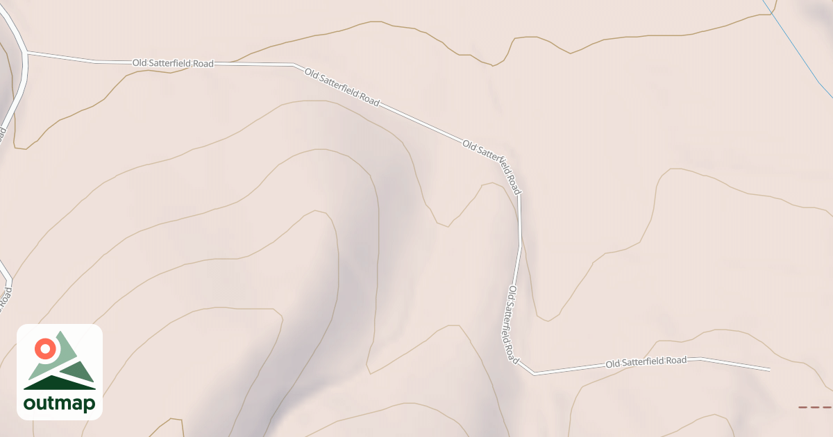 Map of BEASLEY OHV TRAIL ROAD