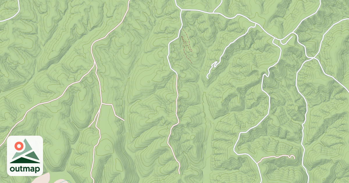 Map of RADFORD HOLLOW