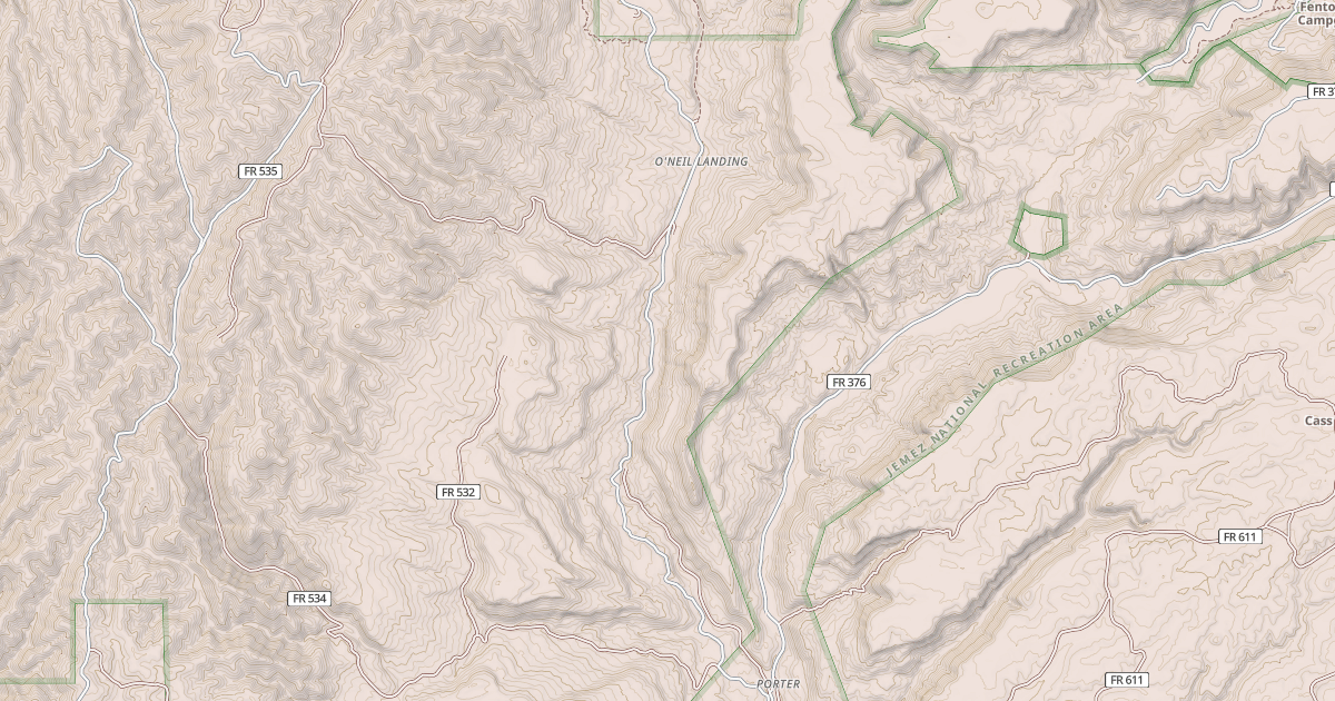 Map preview of RIO DE LAS VACAS