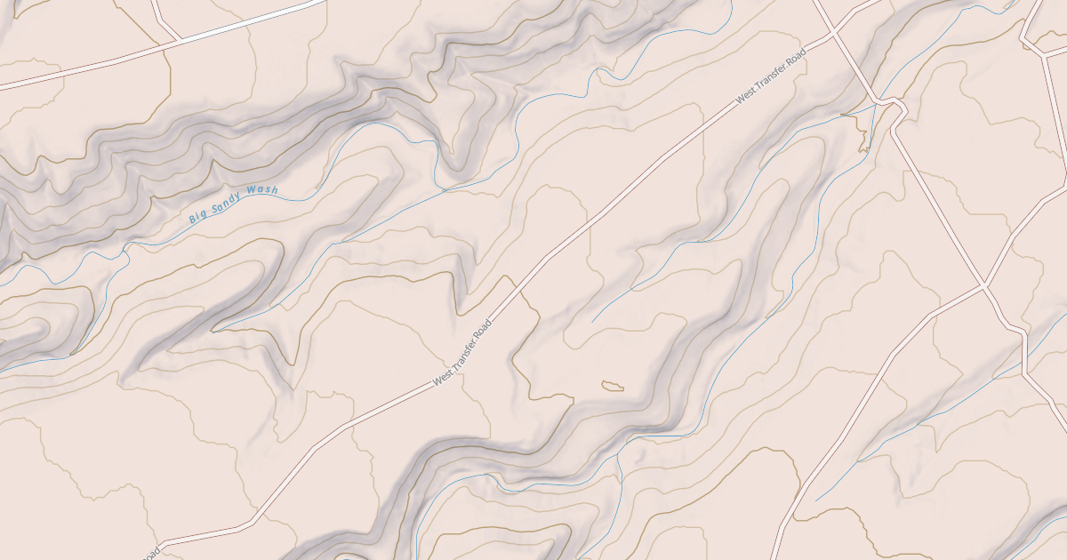 Map preview of BLM National GTLF Public Motorized Roads 2c4cbdae-6af0-48dc-801d-5a5840936e83
