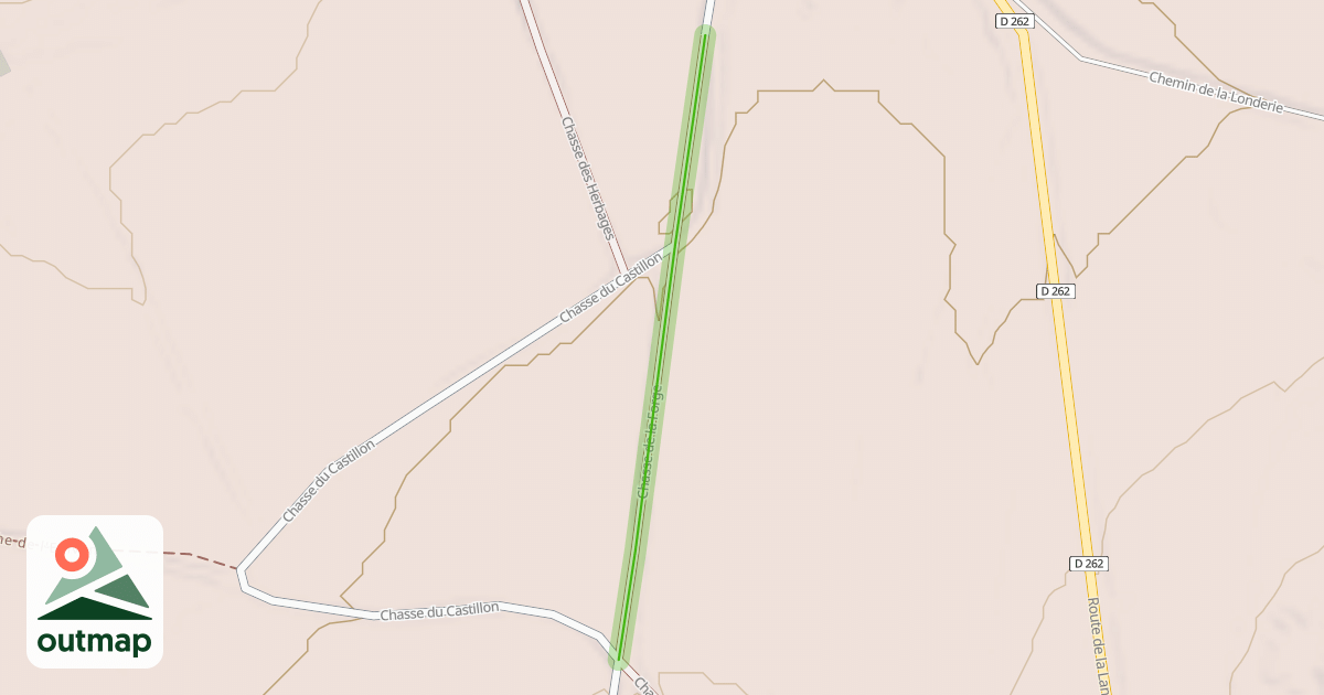Map of Chasse de la Forge