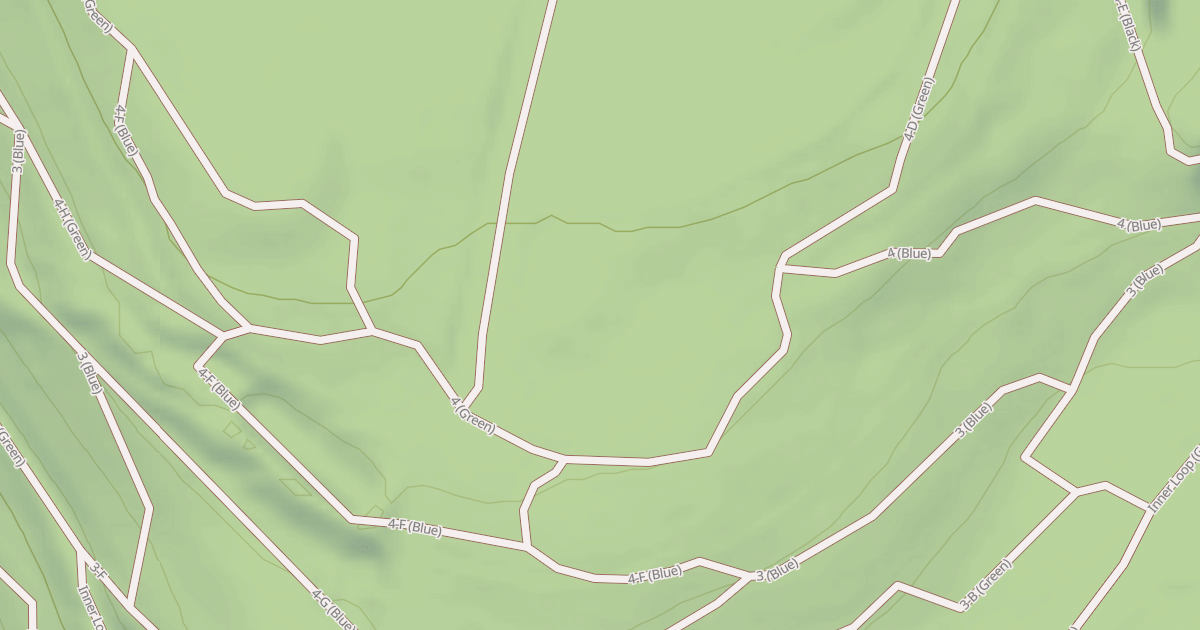 Map preview of Rock Run ATV Trails