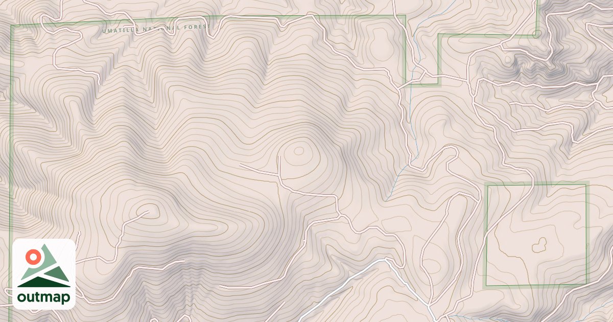 Map of USFS National Forest System Roads {B74CE7B8-47F9-4573-B897-3BC4A36A50B7}