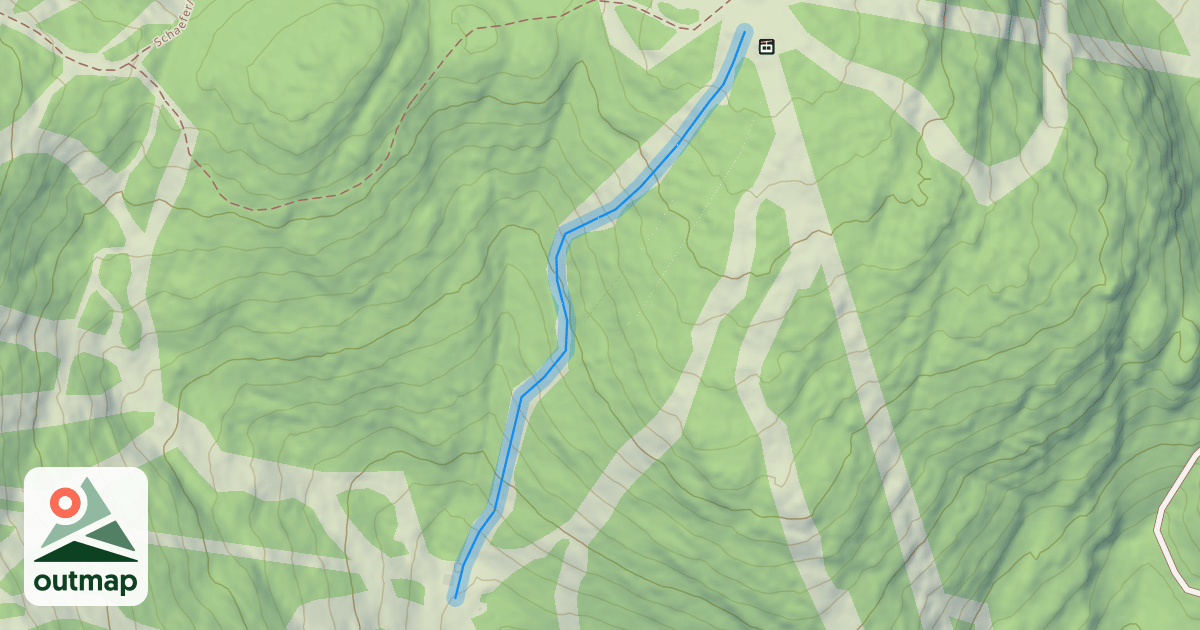 Map of Pine Knot