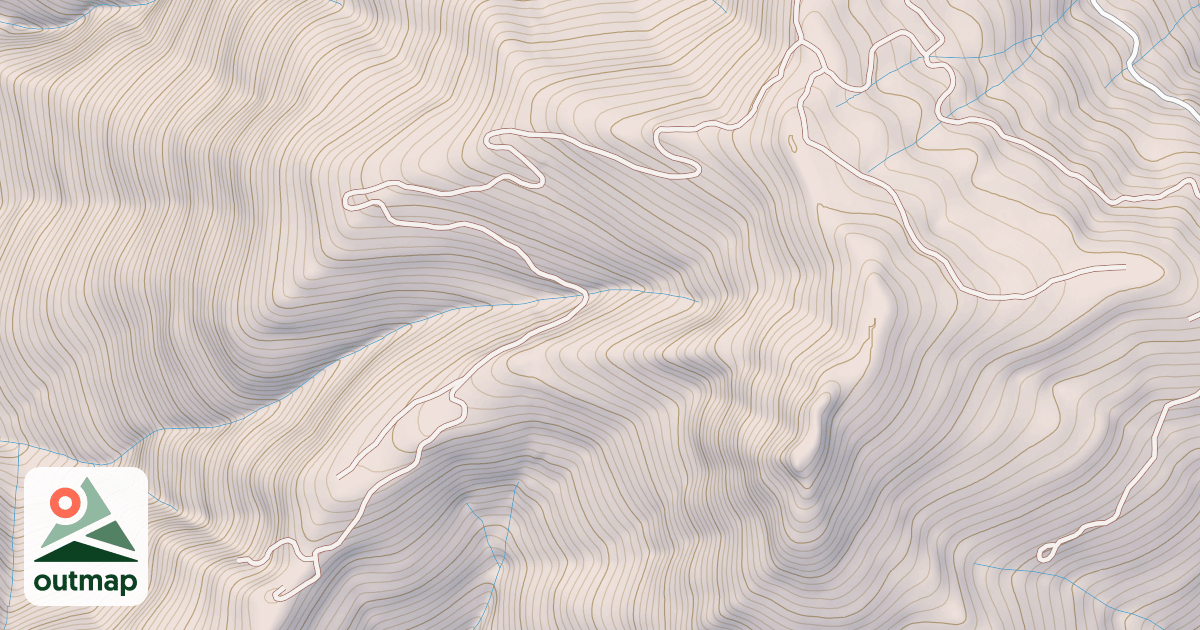 Map of UPPER LEARY CREEK