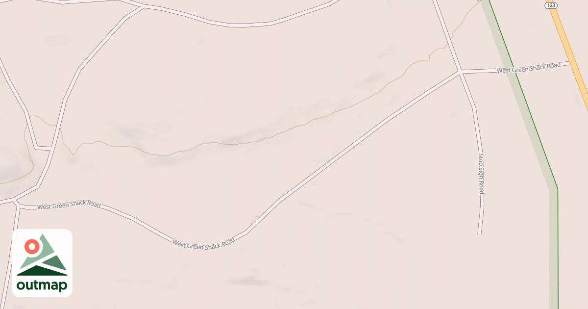 Map of M-123 SPUR 3674A