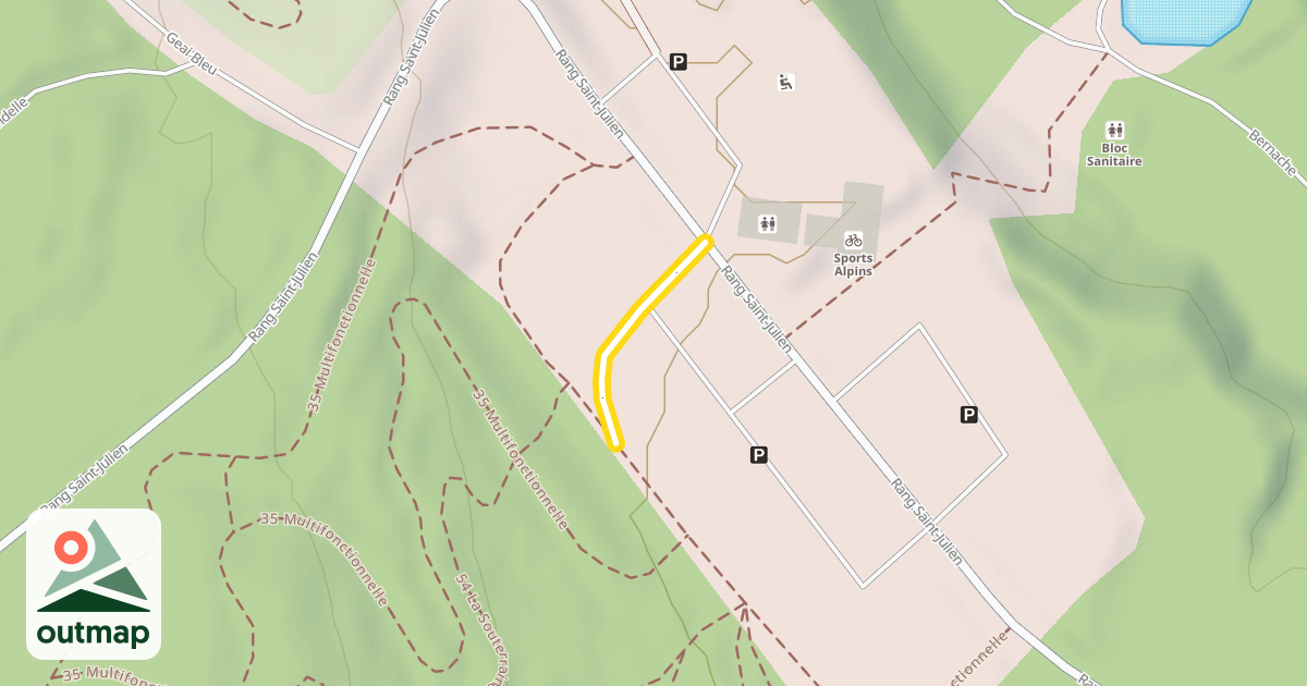 Map of 11 La Faux Pas