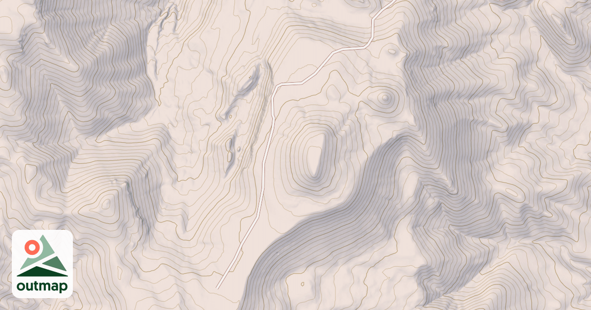 Map of JOES MTN-BEAVERDAM PASS MTC.