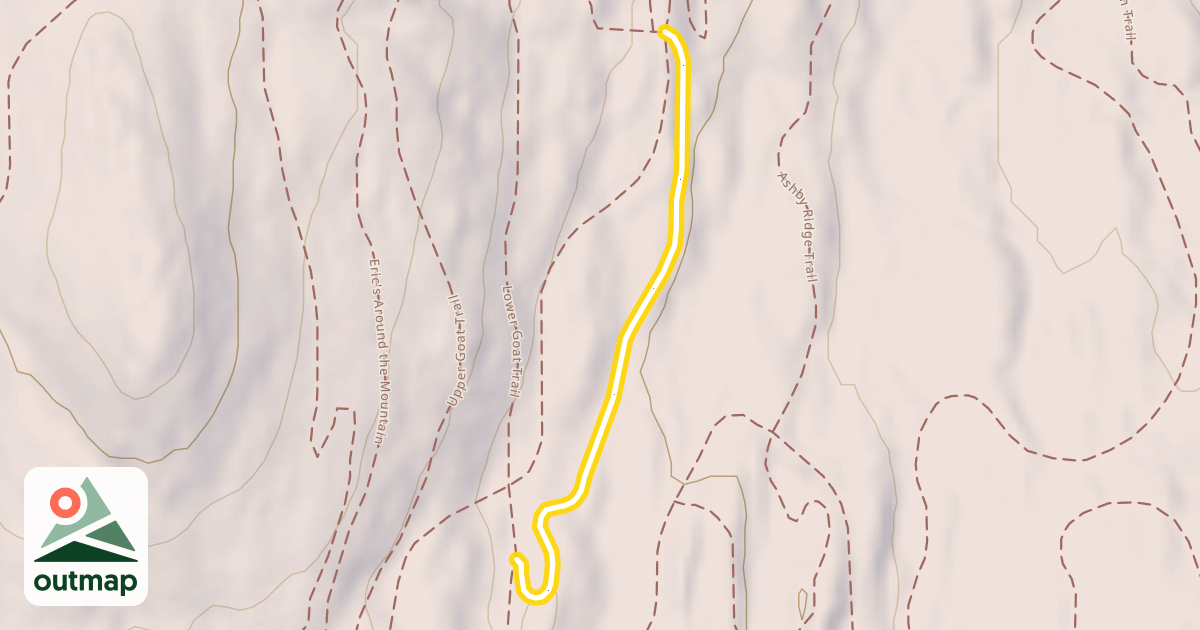 Map of Island's Trail