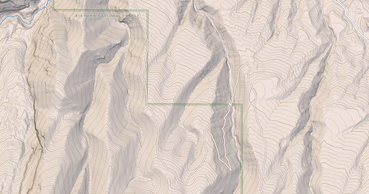 Map preview of KETTLE GULCH
