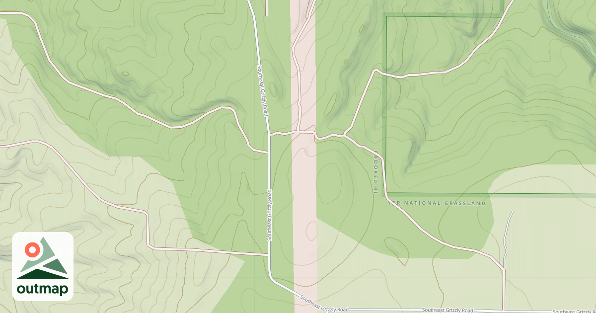 Map of USFS Motor Vehicle Use Map Roads {10769FE0-DAAE-4C7F-81A5-518B52B4AD31}