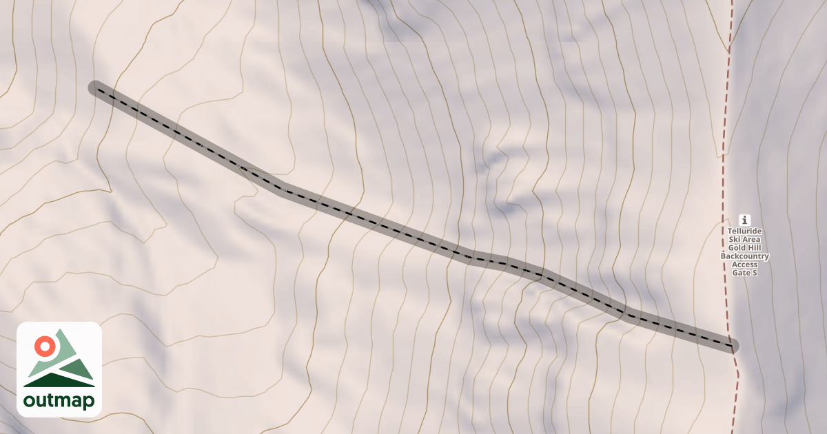 Map of Gold Hill 6