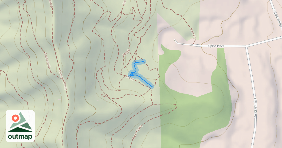 Map of MAZE