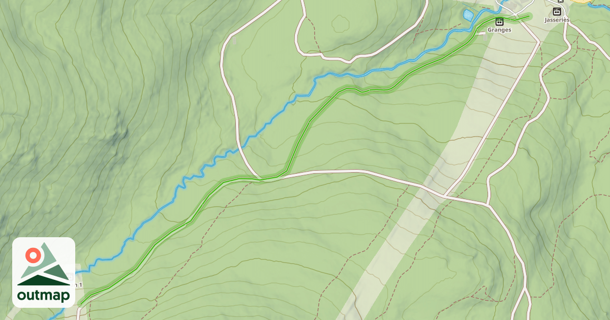 Map of Les Sangliers