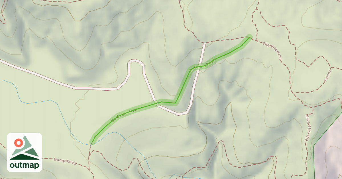 Map of Da Dump Trail