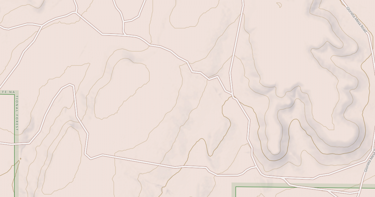 Map preview of USFS National Forest System Roads {6E84D9C1-6930-4A5F-A05D-DB5B84D709C7}