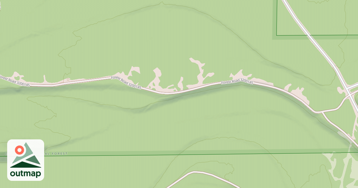 Map of USFS Motor Vehicle Use Map Roads {30F3BBDD-1F16-4DBF-BFB1-EAA76AC9B559}
