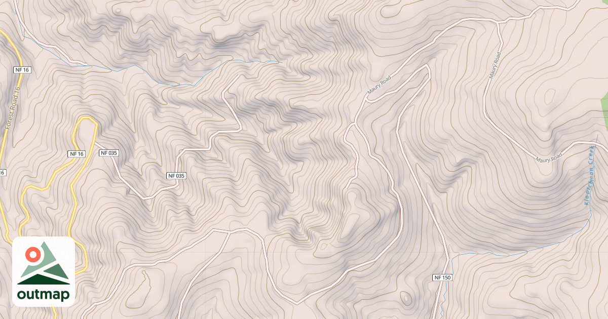 Map of USFS Motor Vehicle Use Map Roads {4CBF6F44-9DCB-4543-81C0-246D8714BA63}