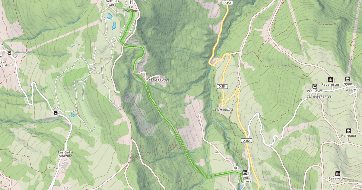 Map preview of Granges