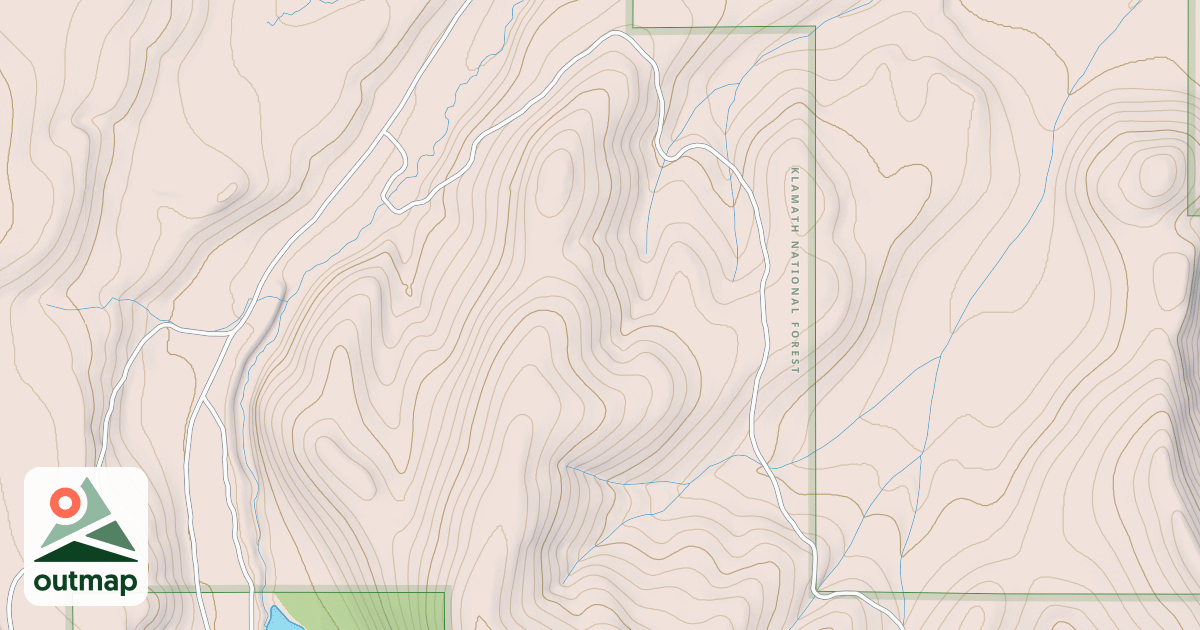 Map of BLUE FIRE