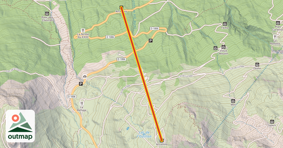 Map of Arcellins