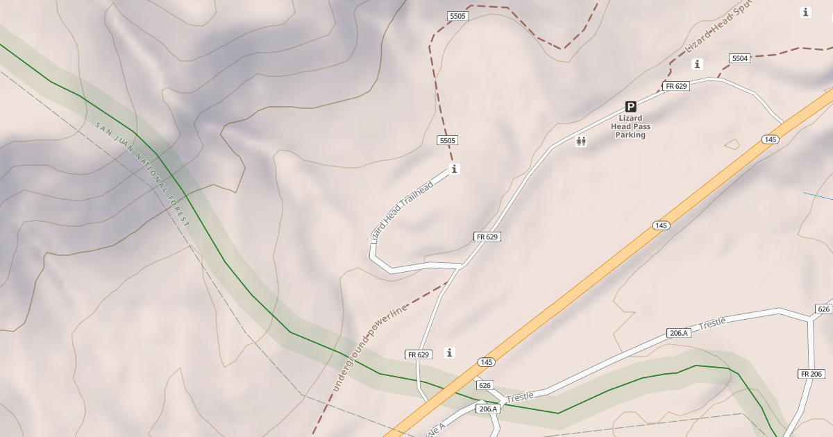 Map preview of LIZARD HEAD TH