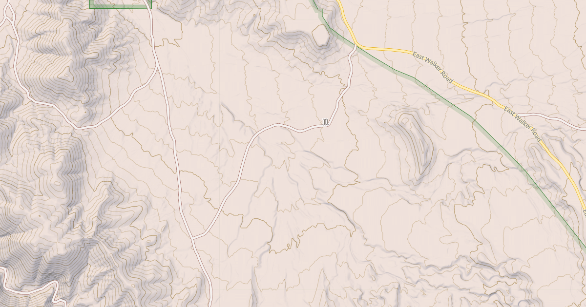 Map preview of MINE SHAFT SPUR ROAD