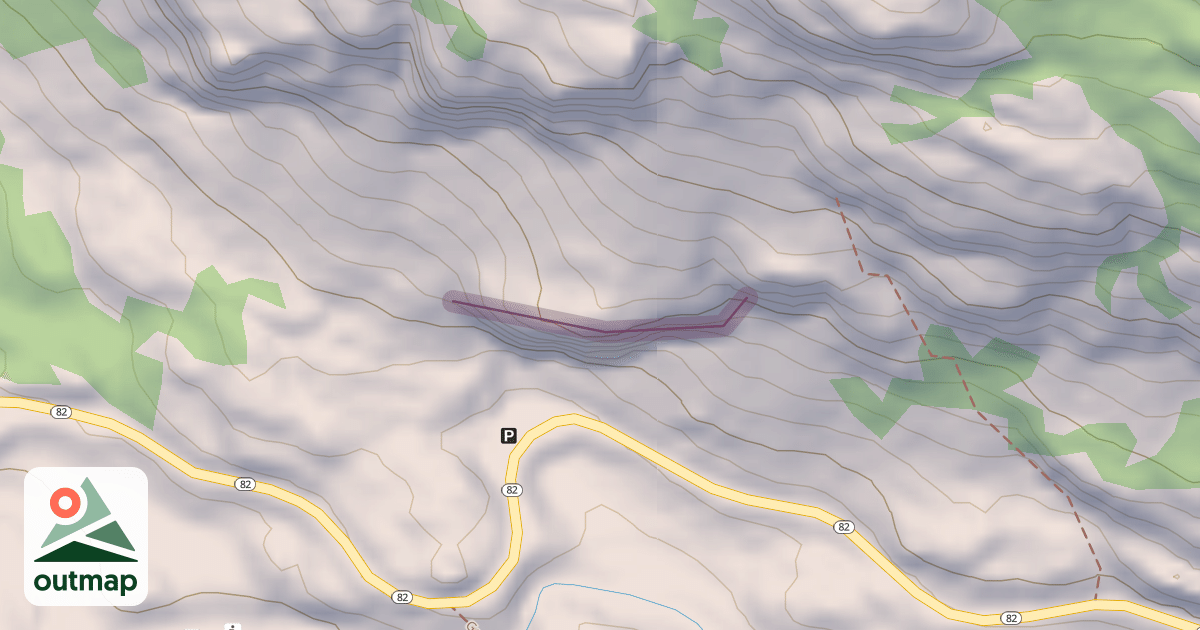 Map of Lower Grotto Wall