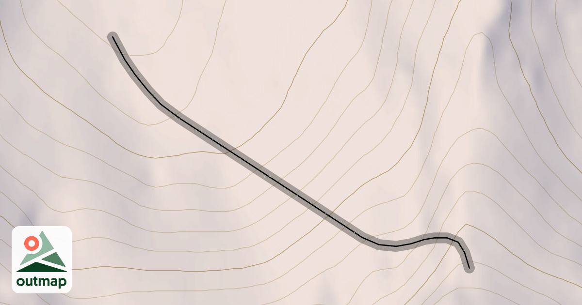 Map of Glacier Bowl