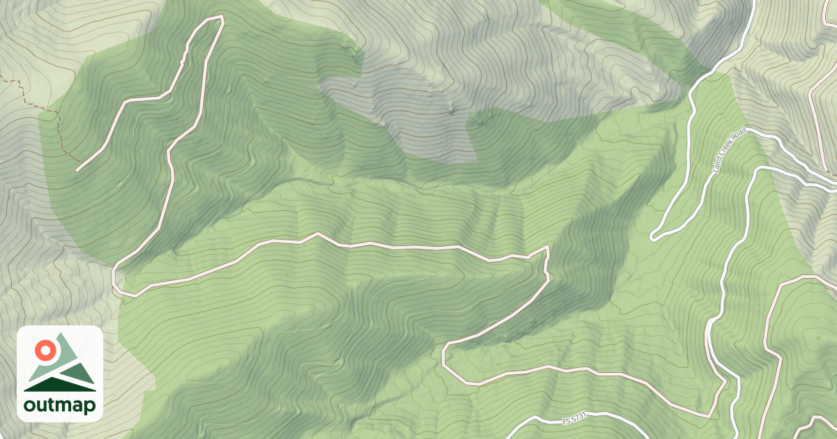 Map of (FDR) MOON CREEK