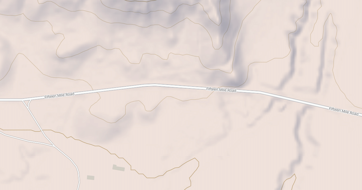 Map preview of FIFTEEN MILE