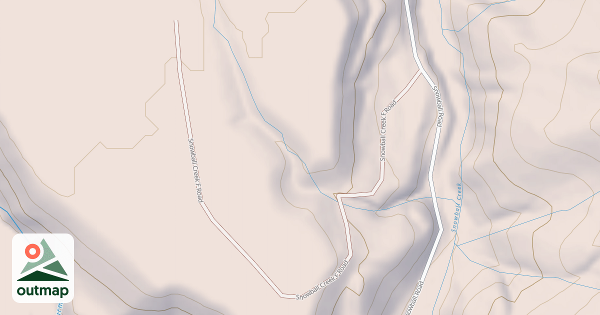 Map of SNOWBALL CRK F