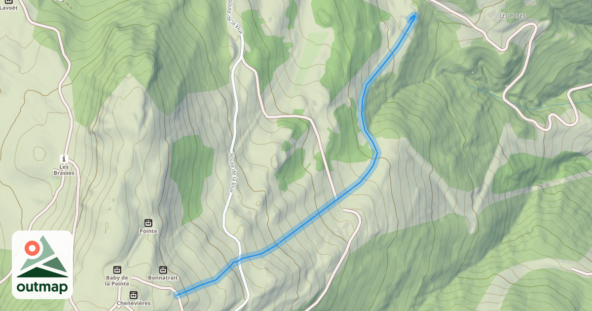 Map of Bellevouarde