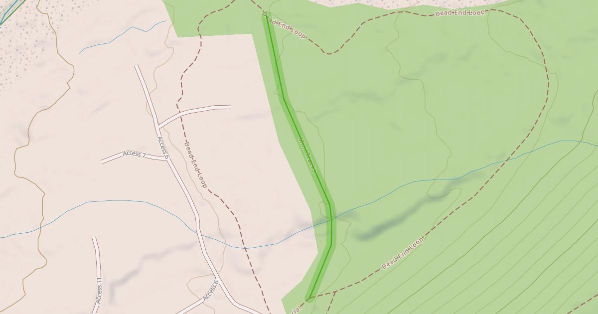 Map preview of Mini Tracks