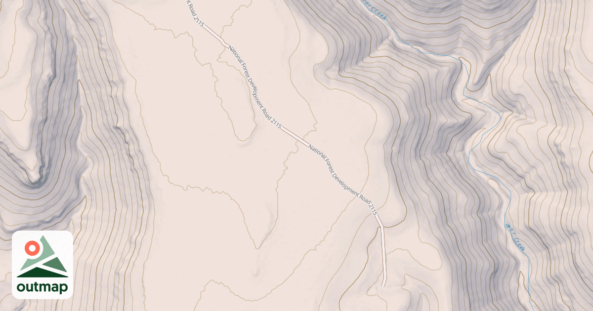 Map of USFS National Forest System Roads {51B3712B-C2EF-46E8-9D30-8D55826C141F}